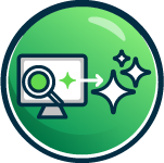 Now Assist for Search badge